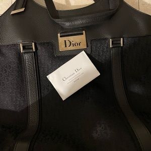 Barely worn Authentic Christian Dior Tote. Bag comes with Authentication Card
